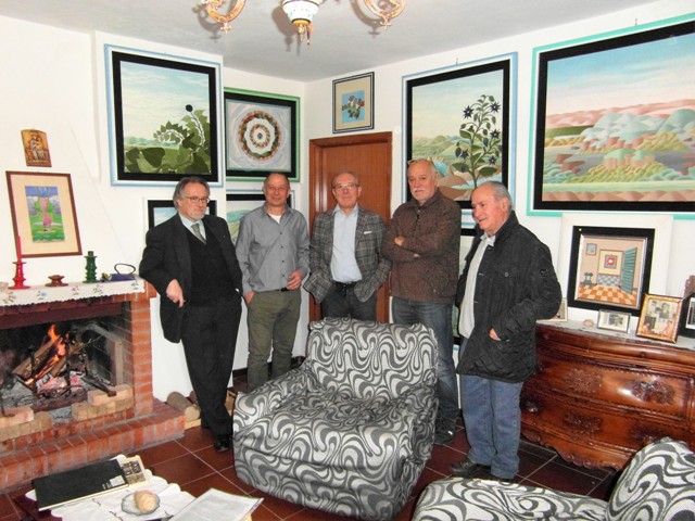 Stefano Bruni, Fabrizio Ciulli, Mauro Pagliai, Massimo Guidi e Emilio Forconi 